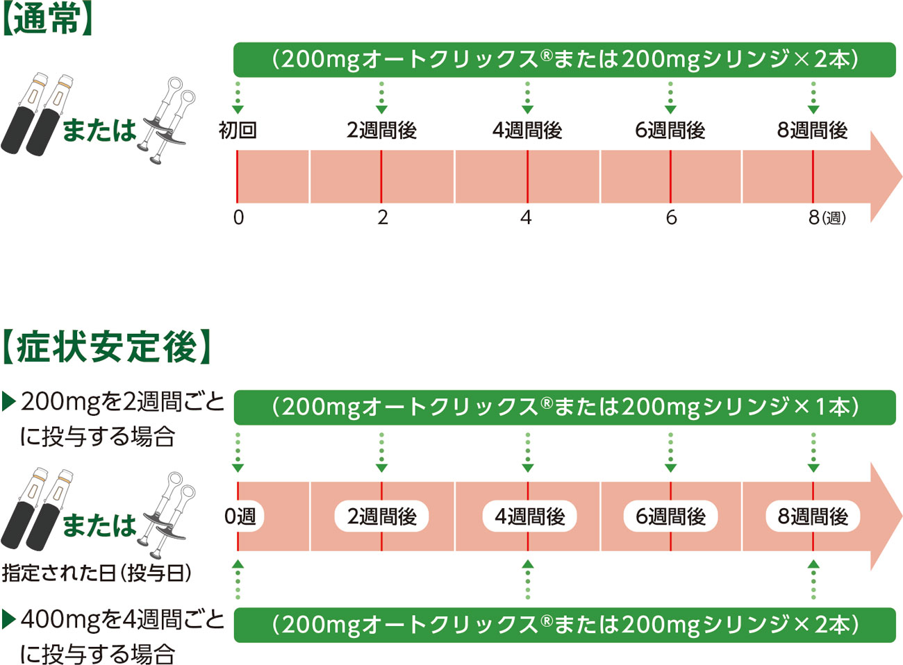 投与スケジュール